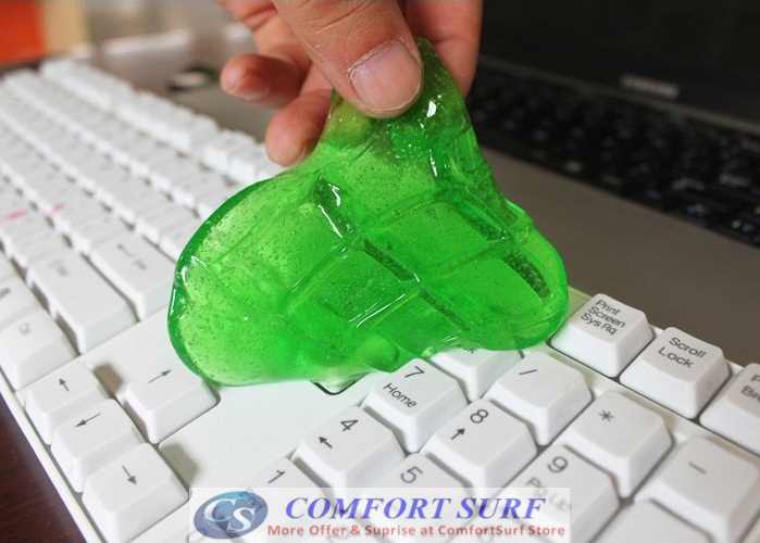 NEW 2nd Generation Magic Super Clean Gyu Slimy Gel (Transparent)